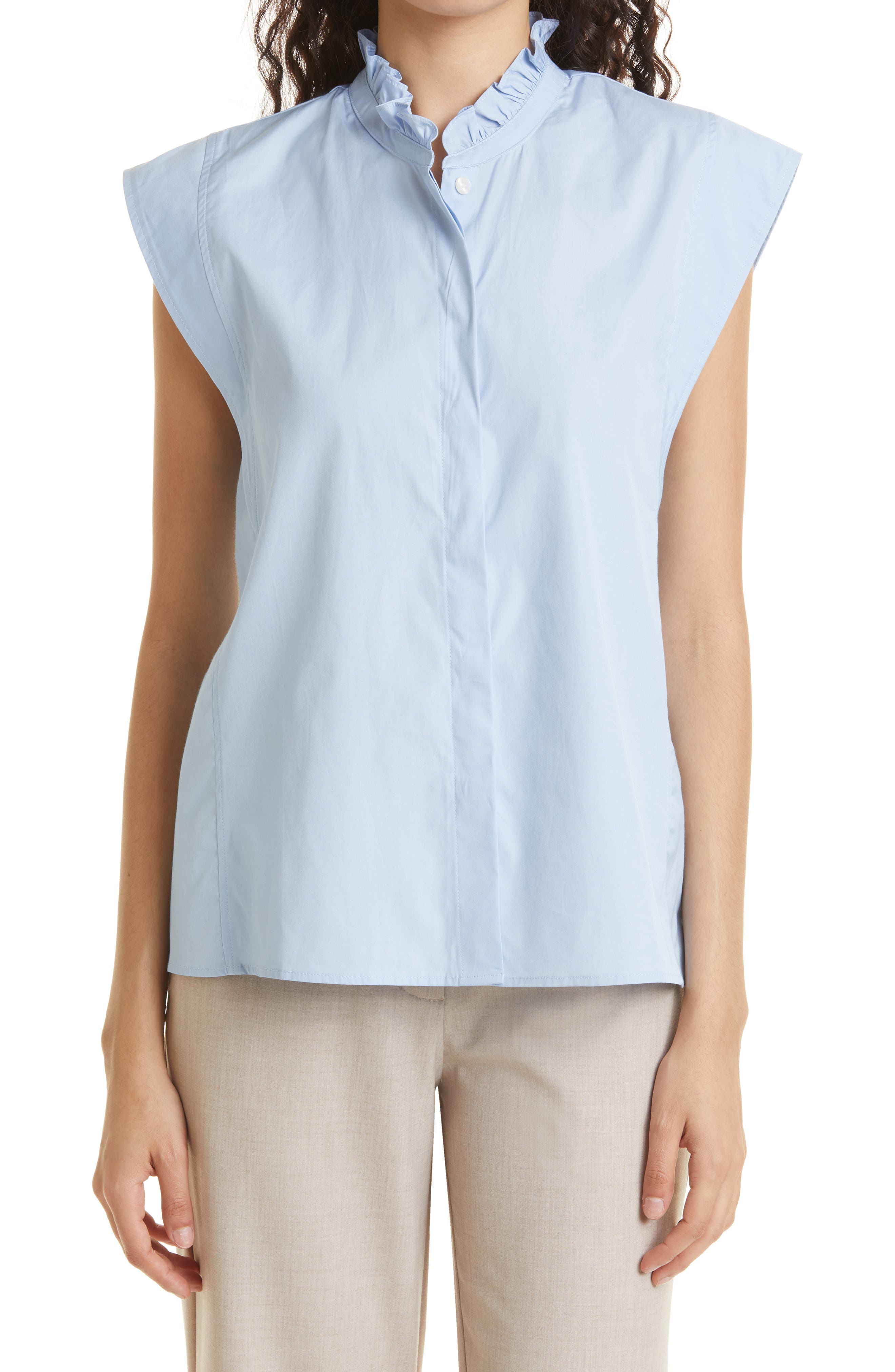 Fashion Blouses Tunic Blouses Samsøe & samsøe Sams\u00f8e & sams\u00f8e Tunic Blouse dark blue-cream abstract pattern casual look 