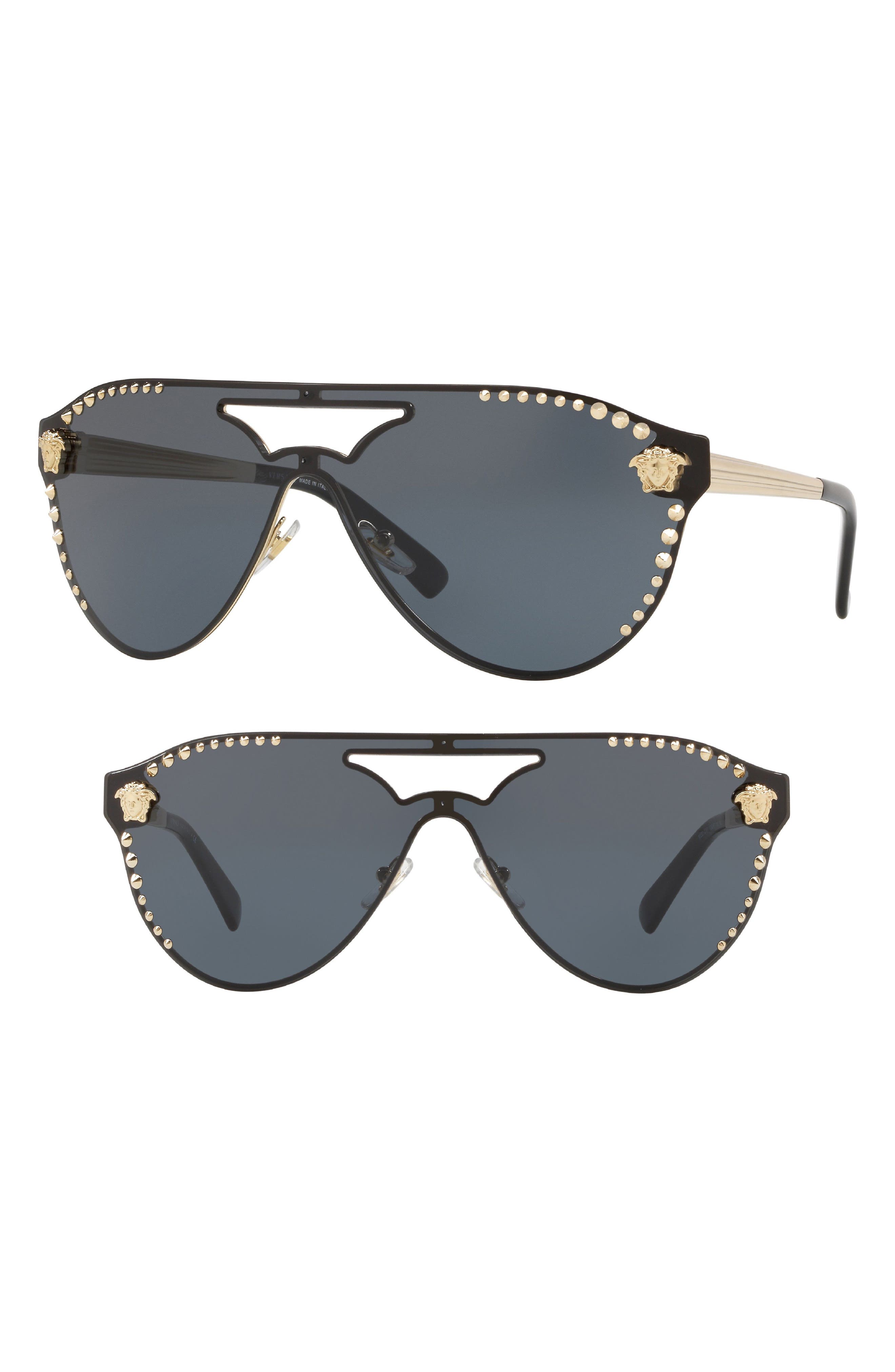 versace oval sunglasses
