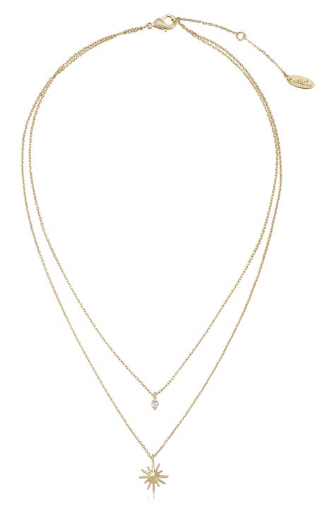 Layered Initial Necklaces for Women, 18K Gold Plated Paperclip Chain Necklace  Simple Cute Letter Pendant Initial Choker Necklace Gold Layered Necklaces  for Women Teen Girl 