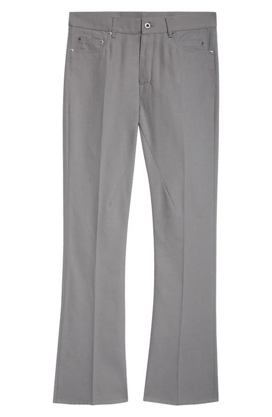 Shop Rick Owens Jim Slim Fit Bootcut Pants In Smoke