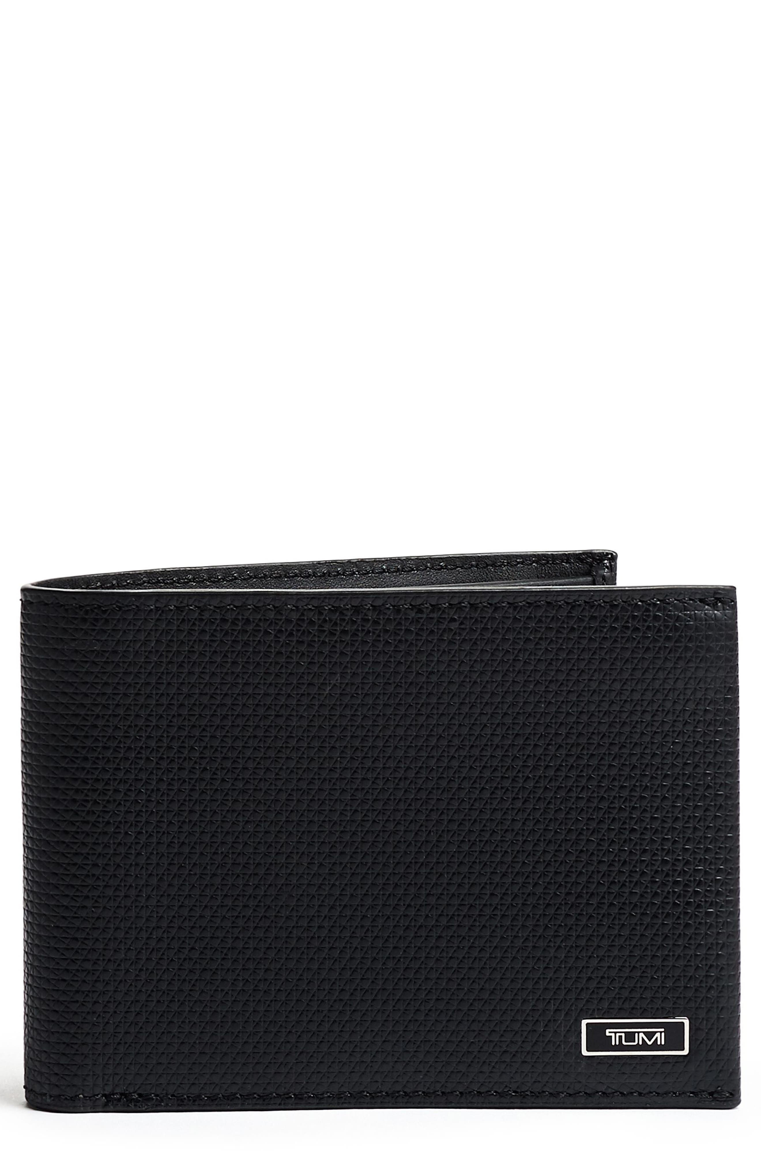 UPC 742315475592 product image for Men's Tumi Monaco Leather Wallet - Black | upcitemdb.com