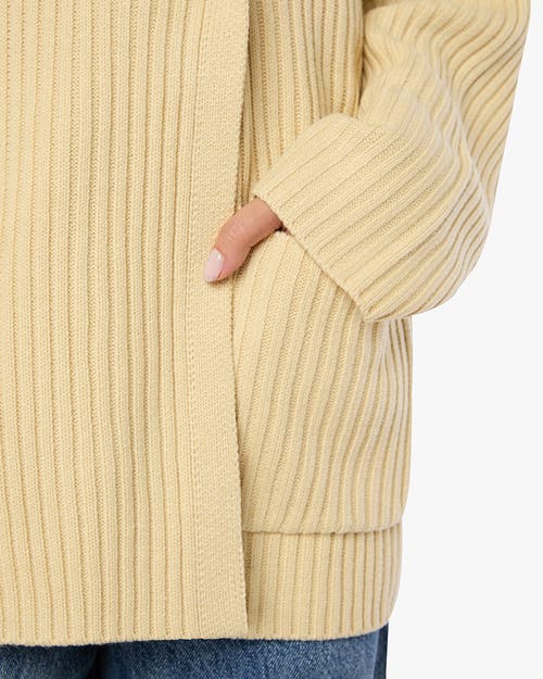 Shop Weworewhat Double Breasted Cardigan In Wheat