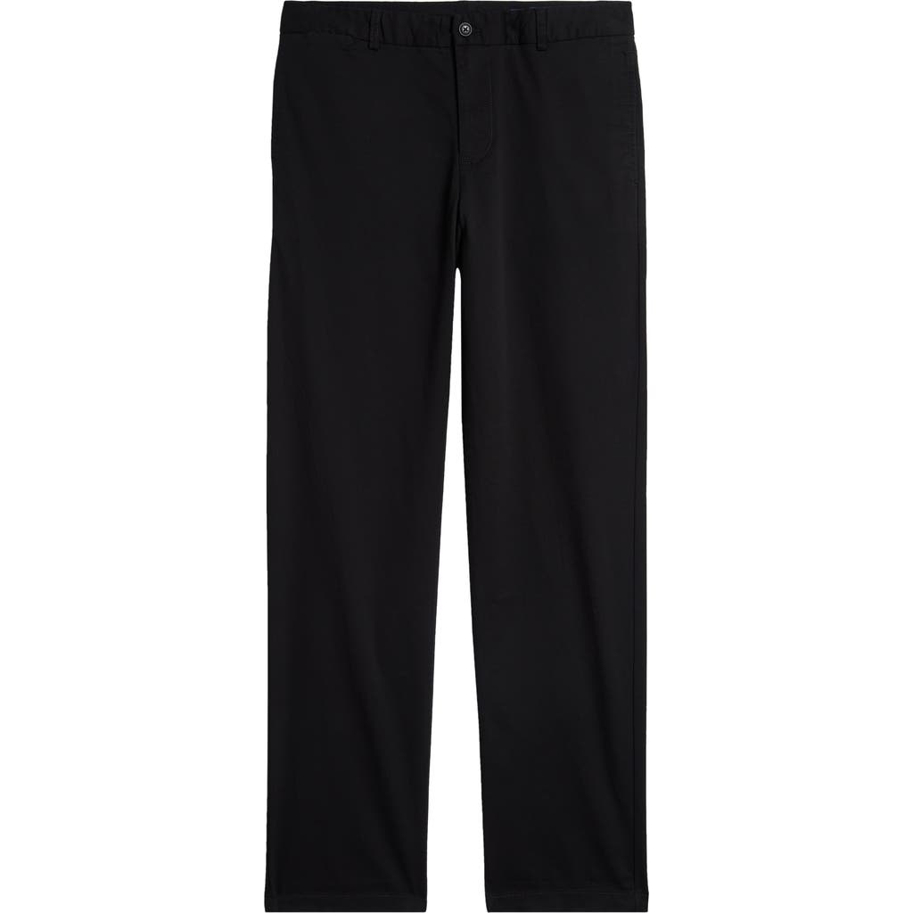 Polo Ralph Lauren Kids' Flat Front Stretch Cotton Twill Chinos In Polo Black