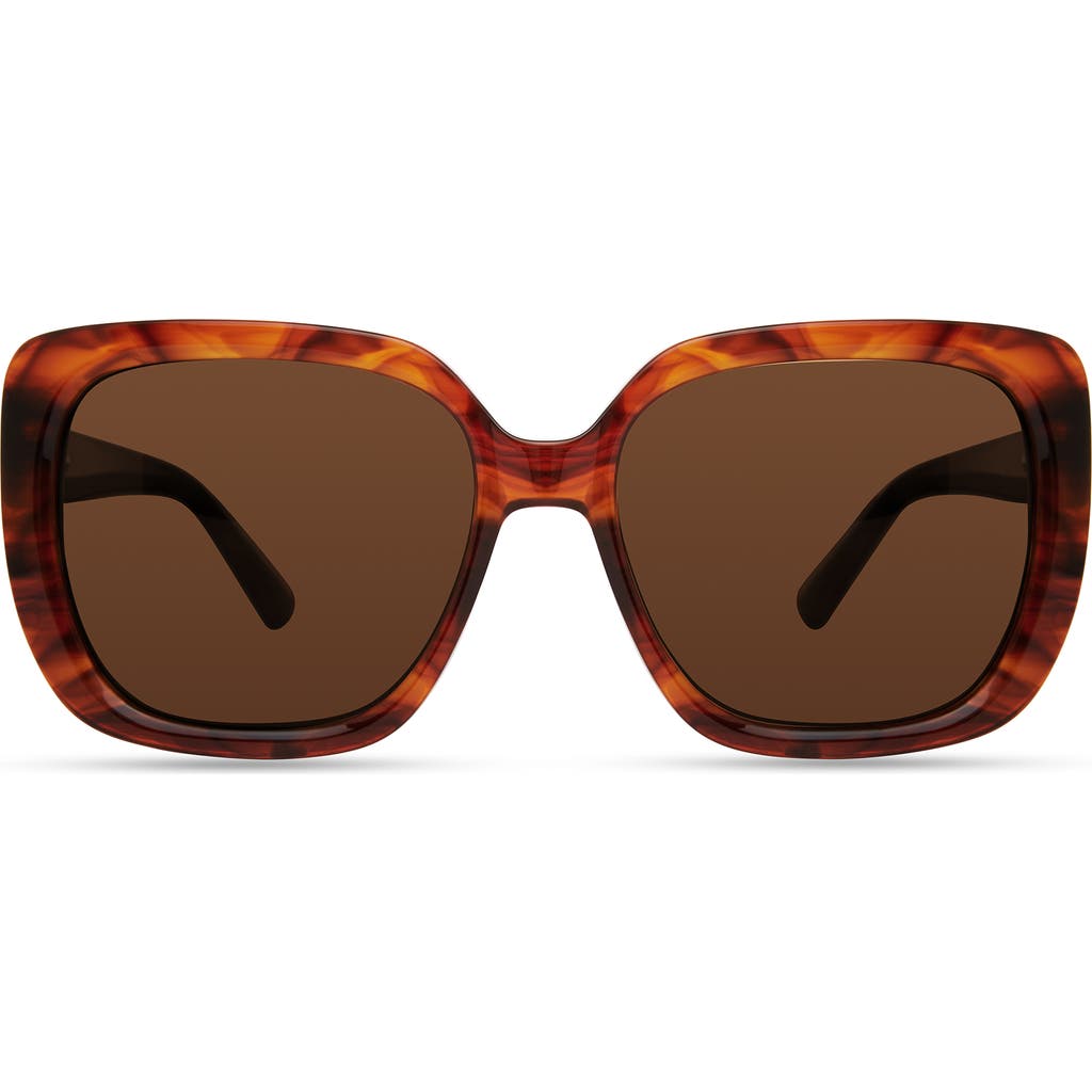 Derek Lam 10 Crosby River Sunglasses In Tiger Stripe