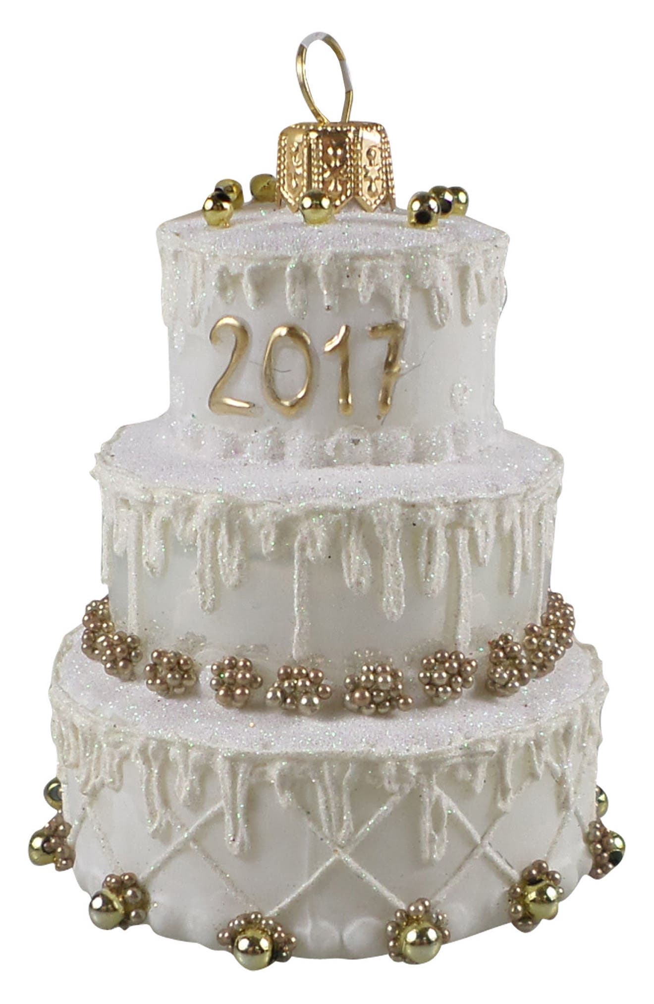 wedding cake ornament