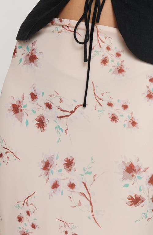 Princess Polly Sunbliss Floral Maxi Skirt In Pink