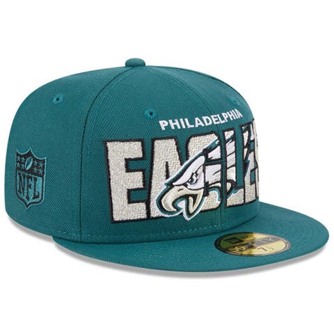 Men's New Era Cream/Kelly Green Philadelphia Eagles 2023 Sideline Historic  Low Profile 59FIFTY Fitted Hat