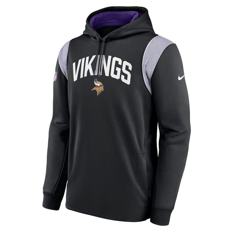 Minnesota Vikings Nike Therma Sideline Hoodie - Youth