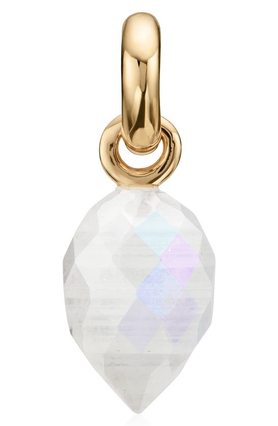 Yellow Gold/ Moonstone