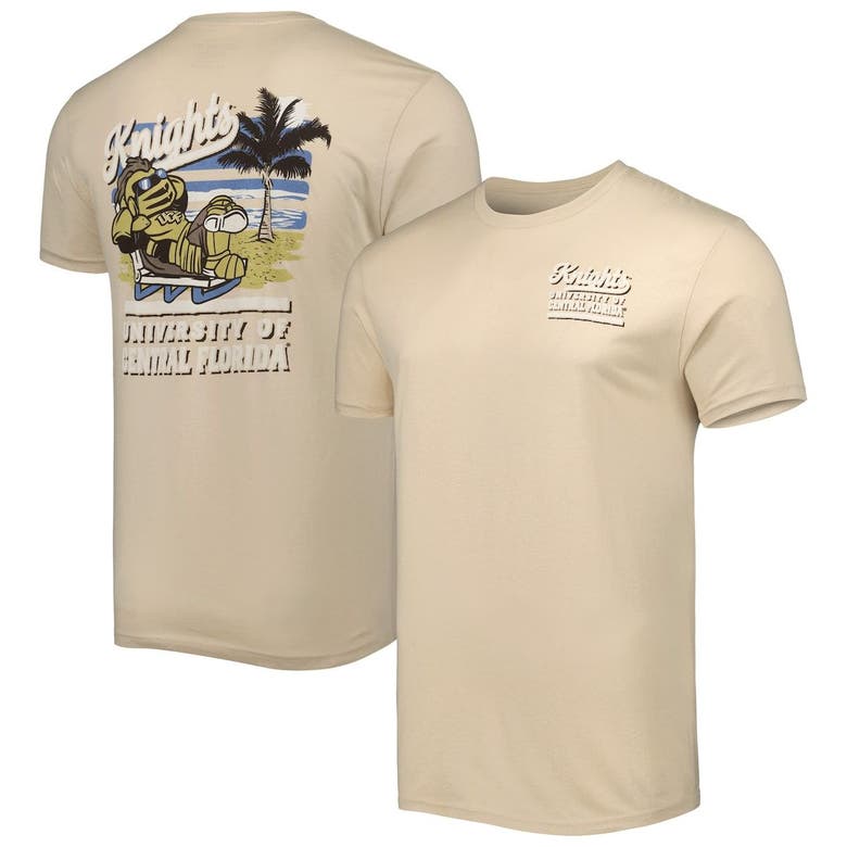 Shop Image One Natural Ucf Knights Hyperlocal Beach Premium T-shirt In White