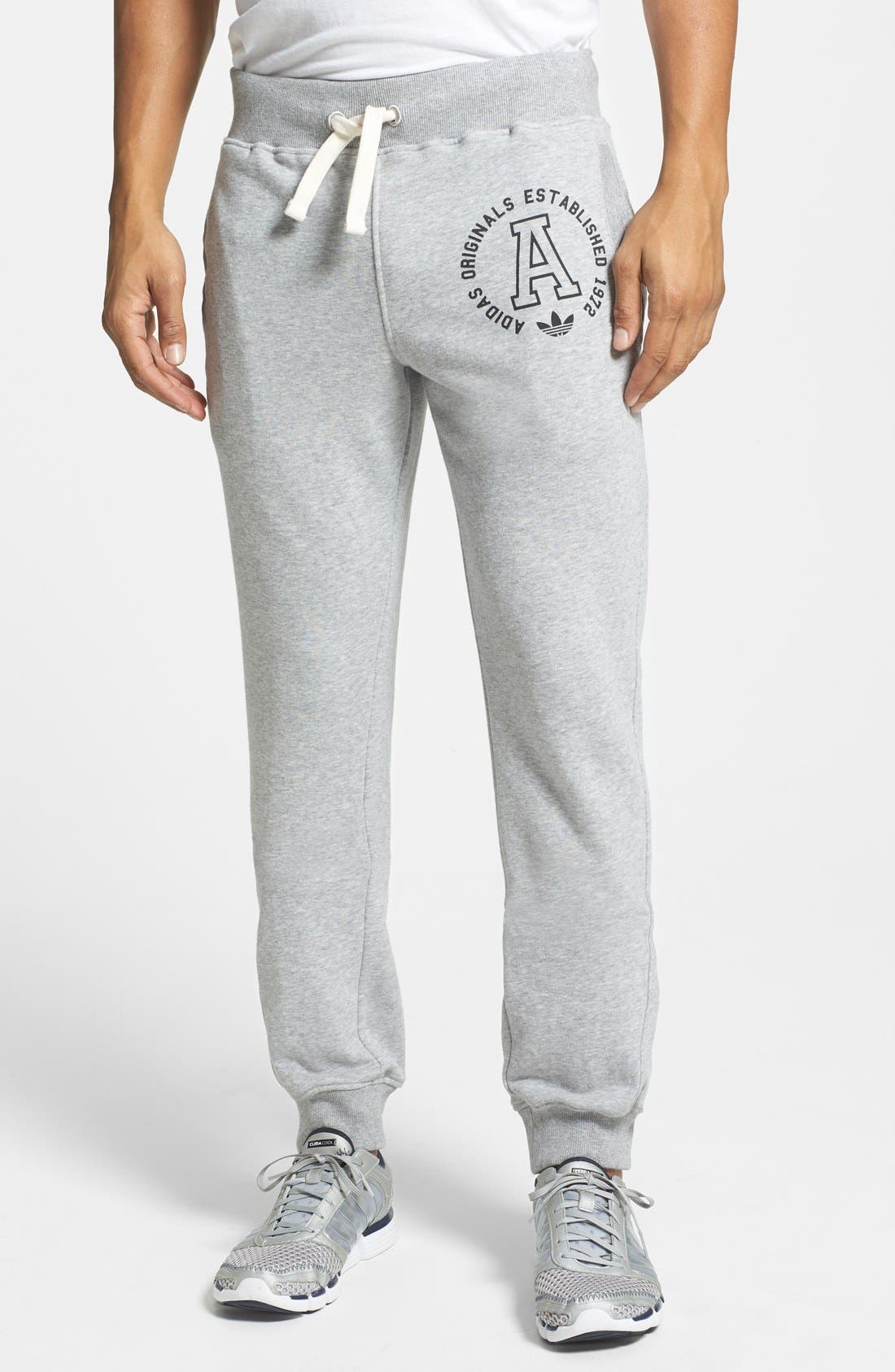 adidas french terry sweatpants