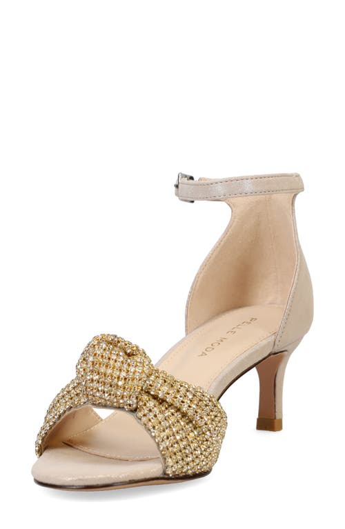 Shop Pelle Moda Shaira Sandal In Dark Taupe