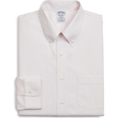 Brooks Brothers Regent Regular Fit Stripe Dress Shirt