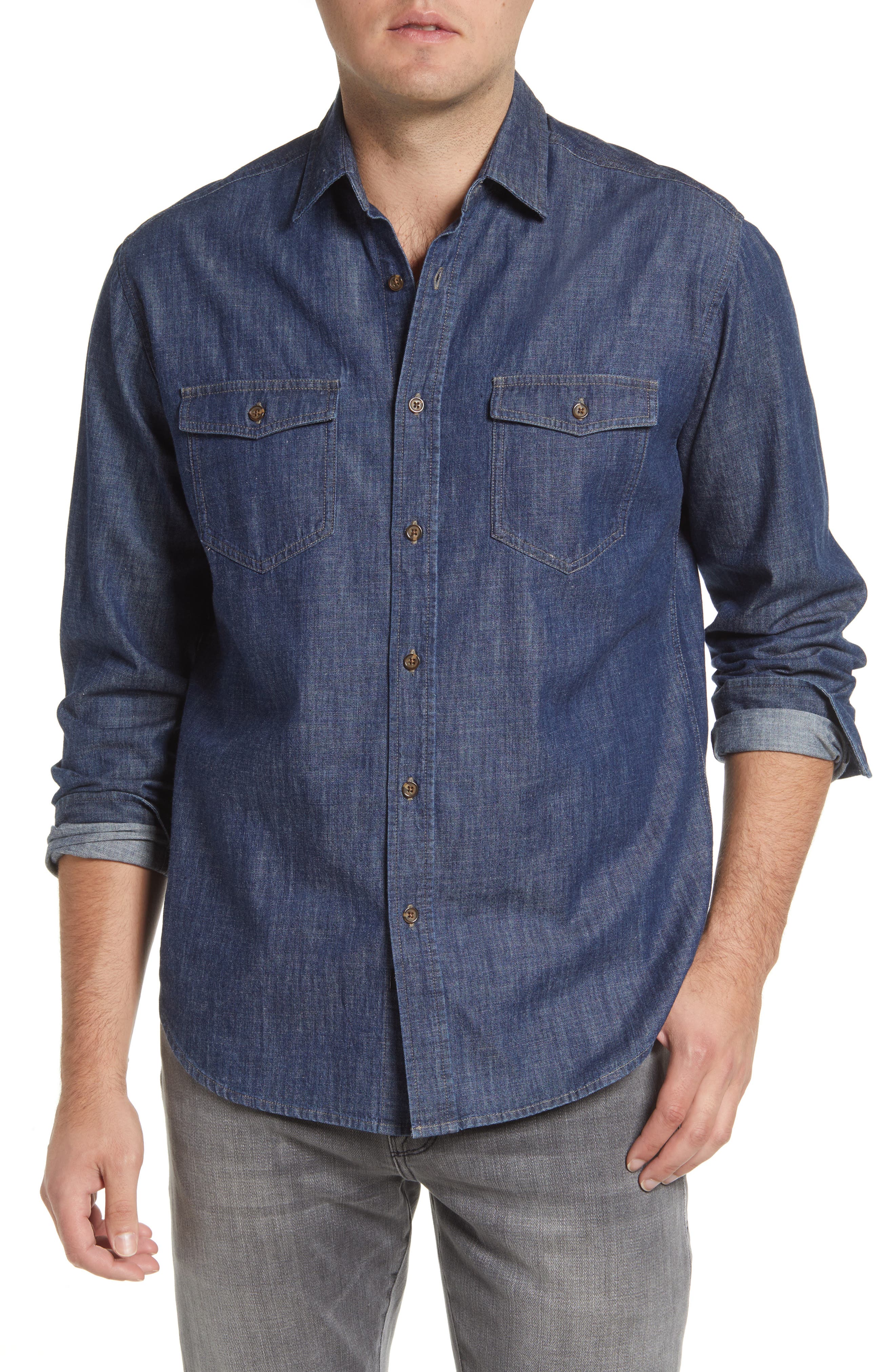Denim shirts for men under 500 Clearance