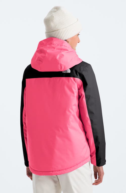 Shop The North Face Kids' Freedom Waterproof Insulated Hooded Jacket In Radiant Poppy