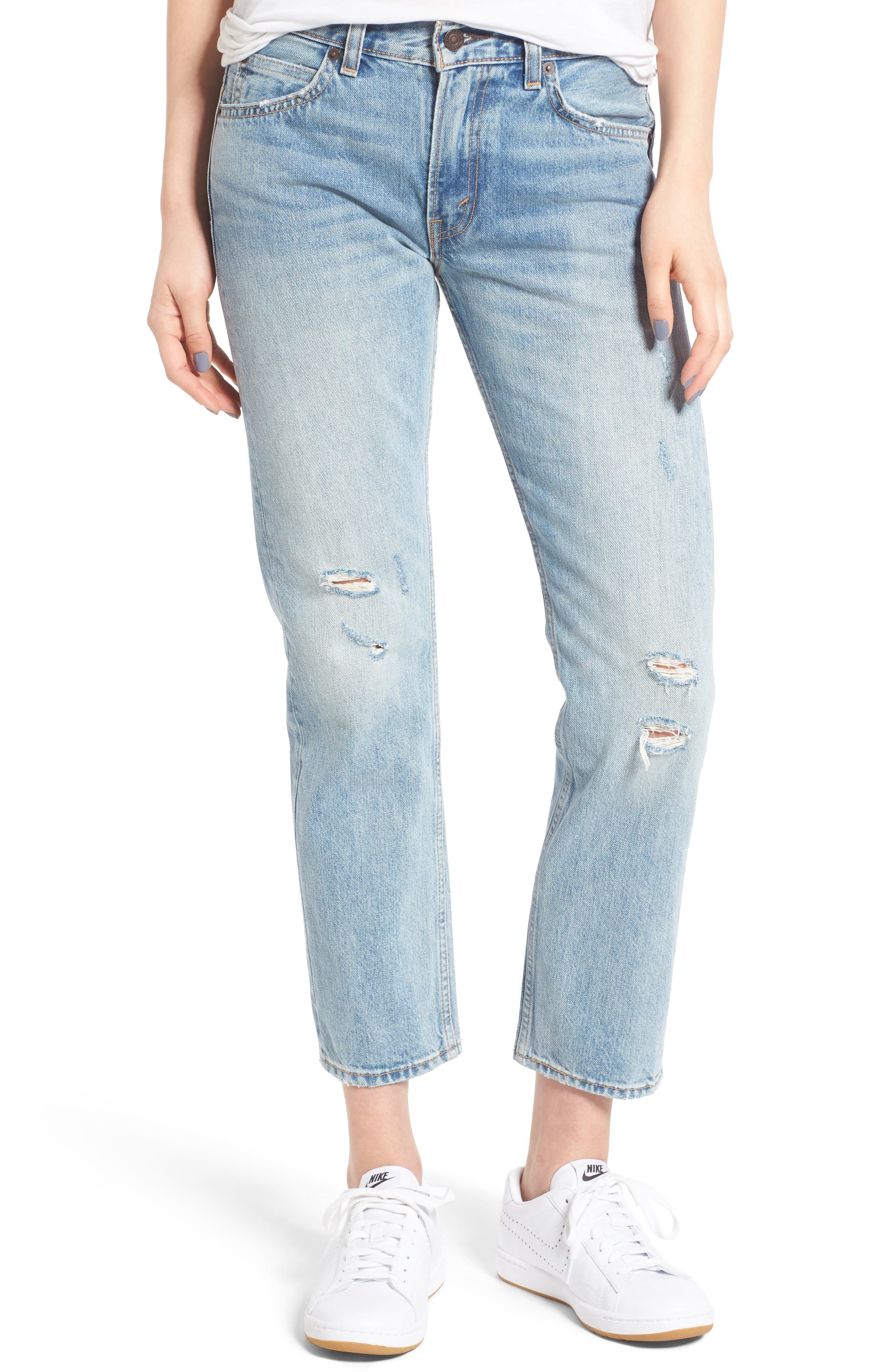 levi's 505c cropped womens jean