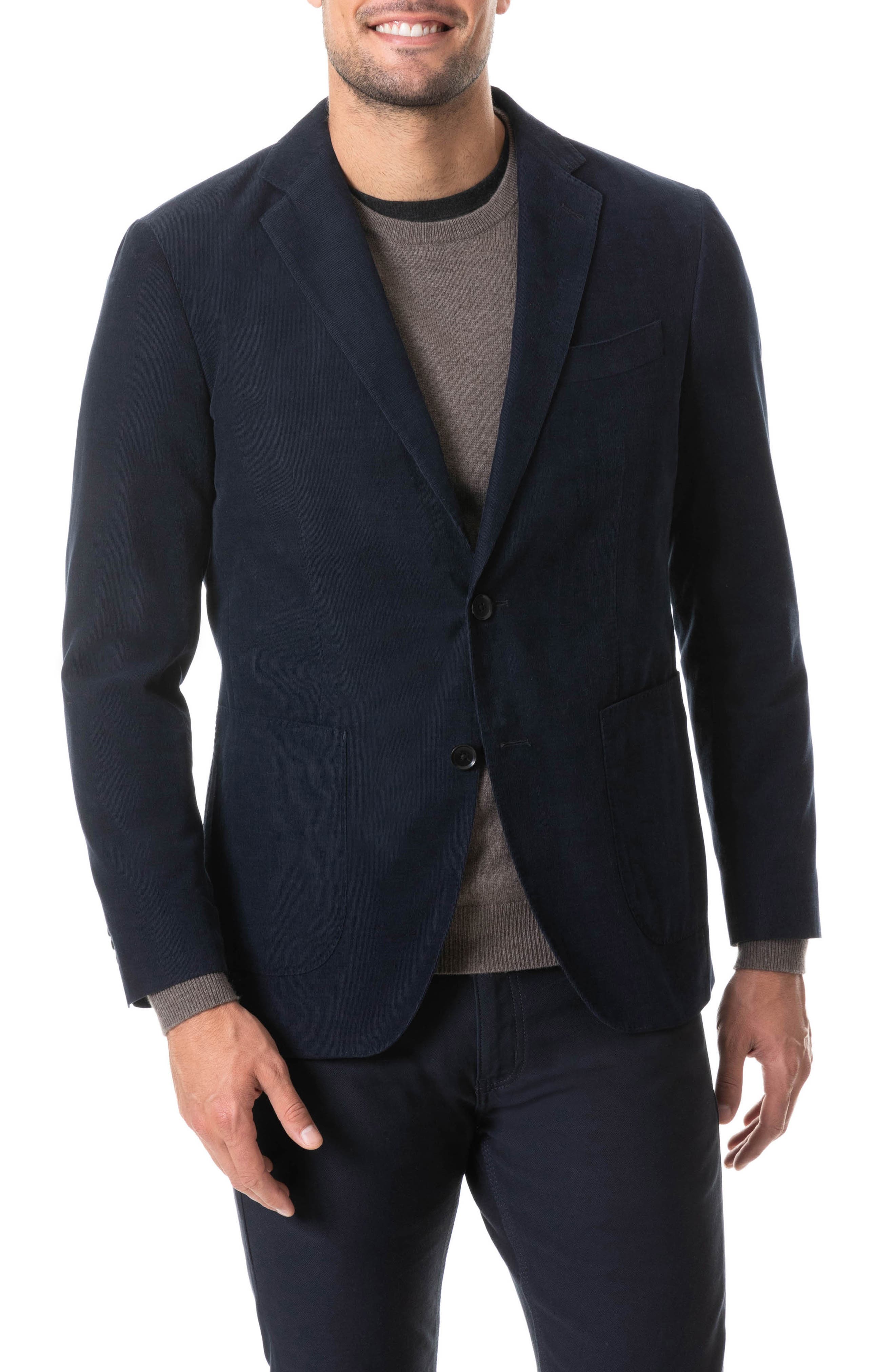 black corduroy sport coat