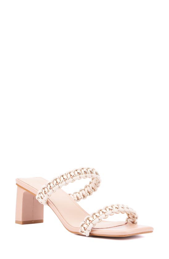 Fashion To Figure Jess Heeled Sandal In Nude