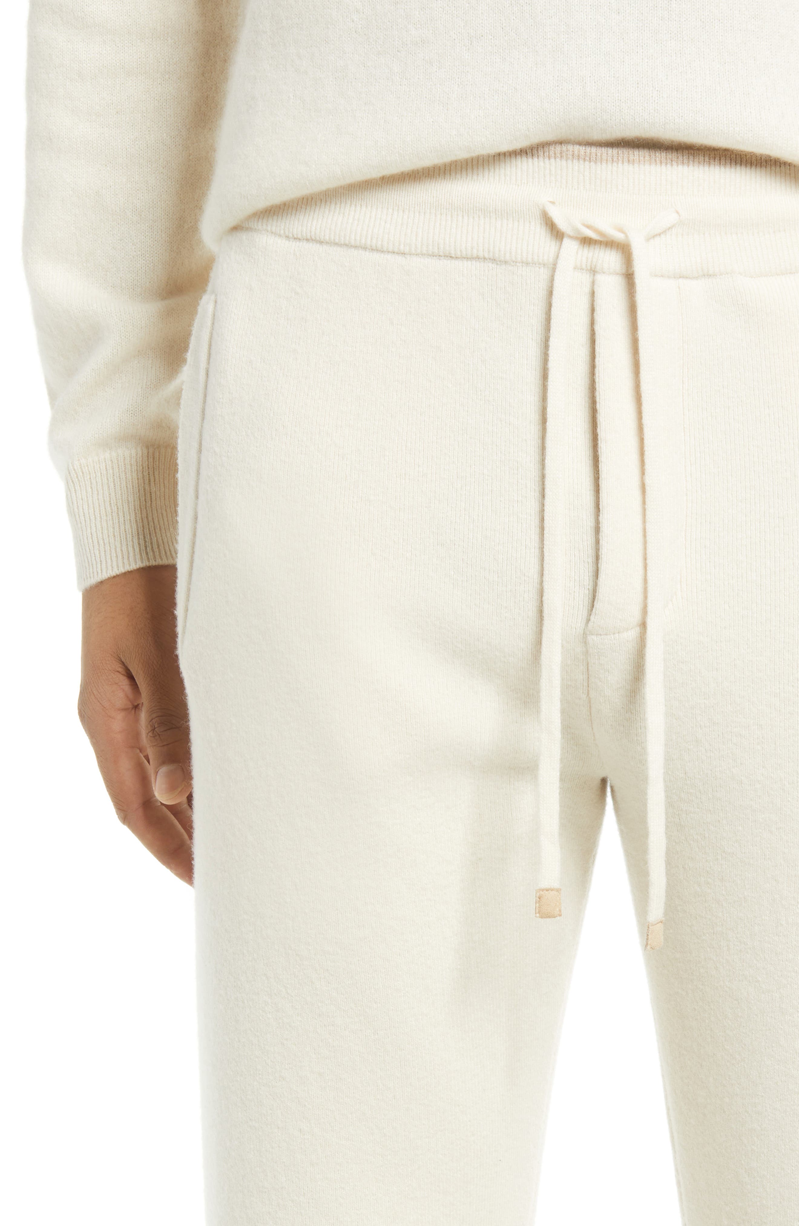 vince cashmere joggers