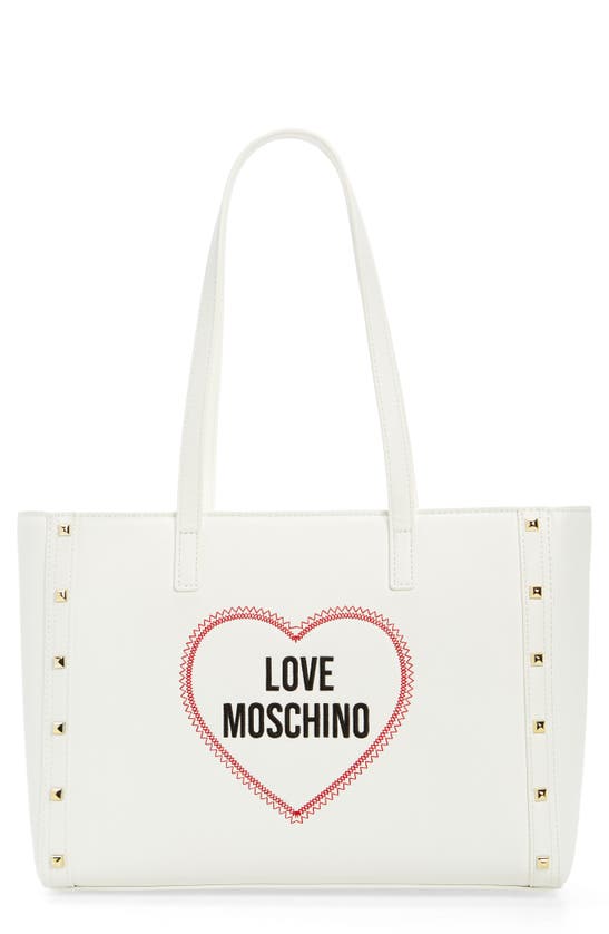 Love Moschino Borsa Tote In White