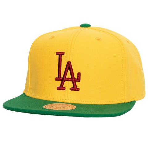 Los Angeles Dodgers Fanatics Branded St. Patrick's Day Two-Tone Snapback  Hat - Natural/Kelly Green