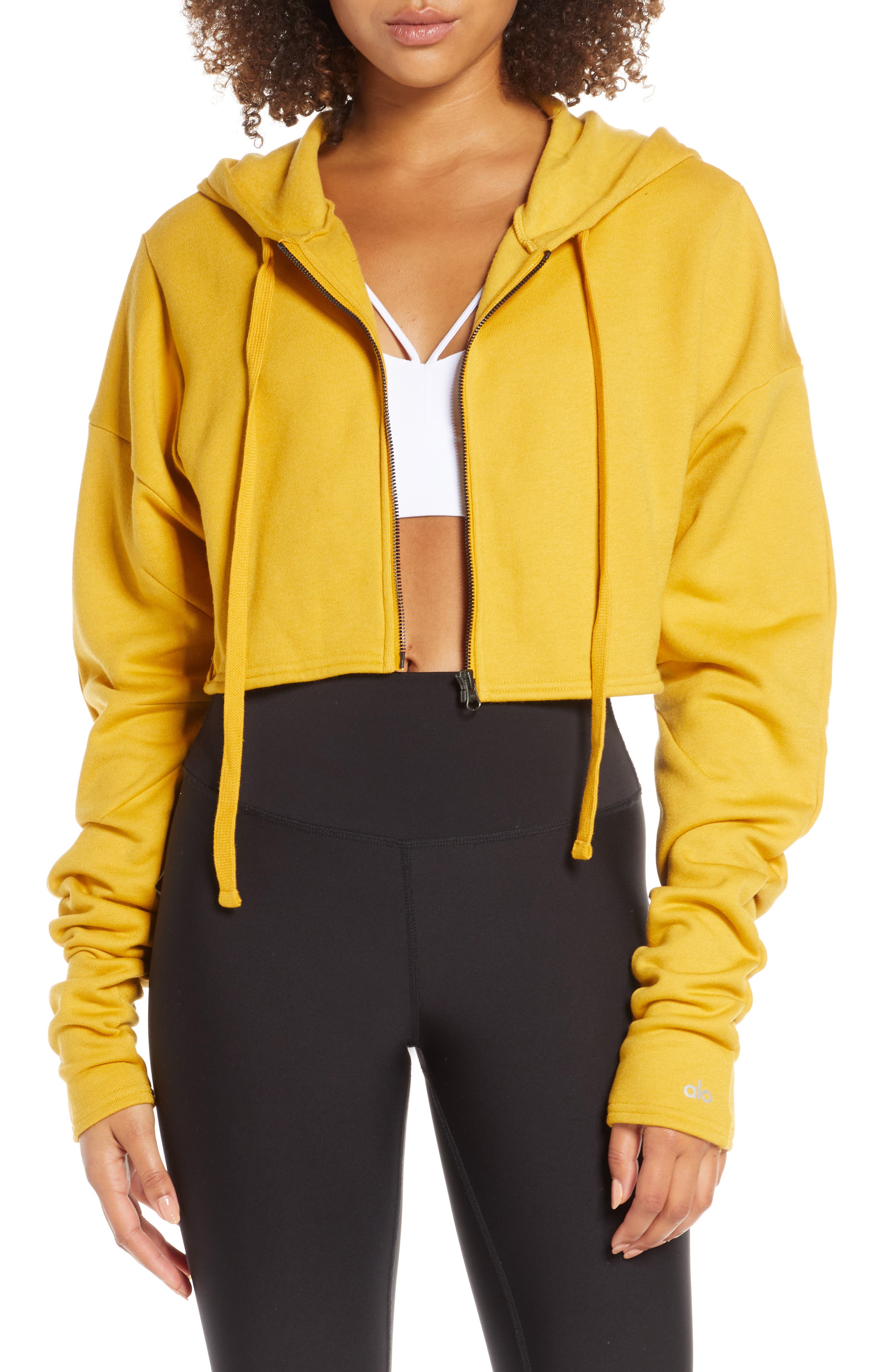 alo extreme crop jacket