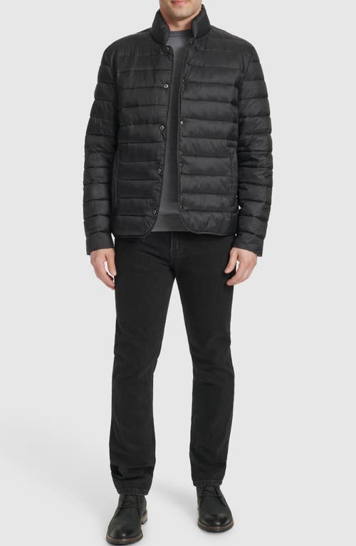 Shop Cole Haan 3-in-1 Water Resistant Rain Coat In Black