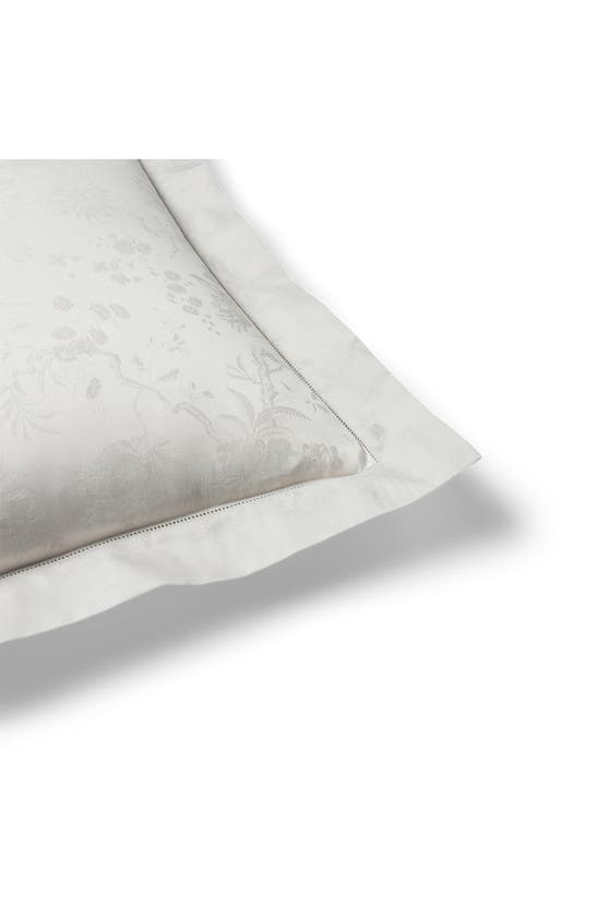 Polo Ralph Lauren Bethany Floral Jacquard Pillow Sham In Parchment
