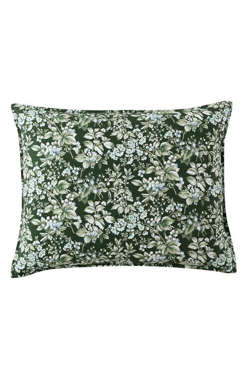 Laura Ashley Bramble Quilt & Sham Set In Forest Green