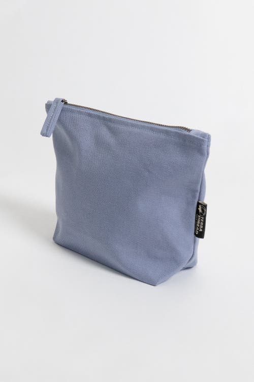 Shop Terra Thread Organic Cotton Makeup Bag In Lavender