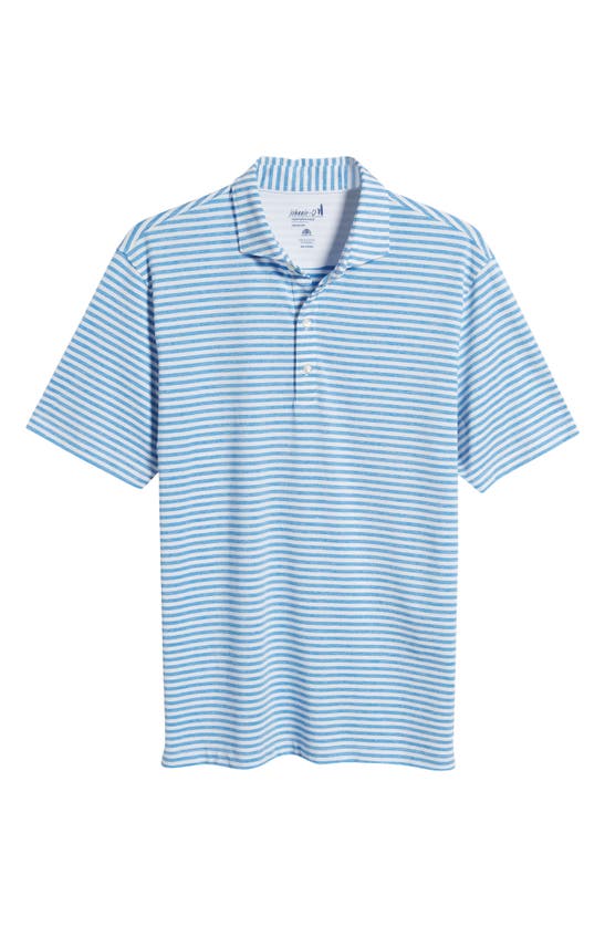 Shop Johnnie-o Reese Stripe Prep-formance Polo In Victory