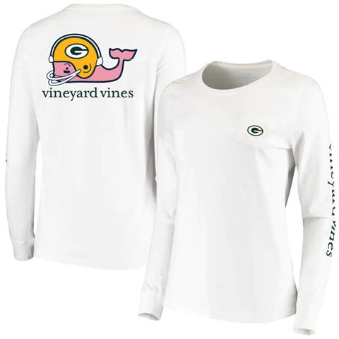 Tennessee Titans Vineyard Vines Women's Helmet Long Sleeve T-Shirt - Navy