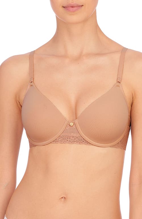 Shop Natori Bliss Perfection Underwire Contour Bra In Buff