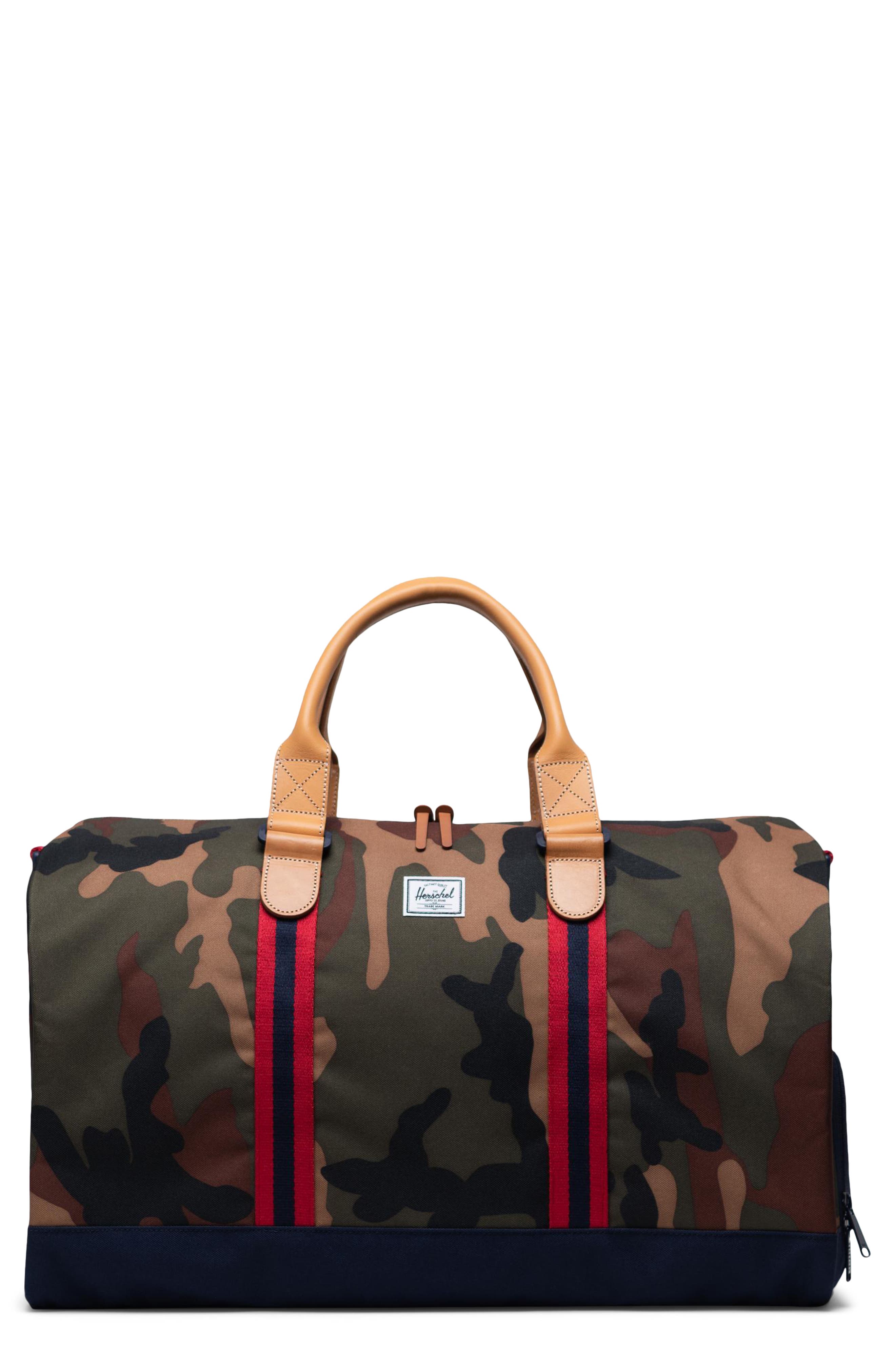 herschel camo duffle