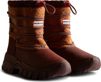 Wanderer Faux Shearling Waterproof Boot