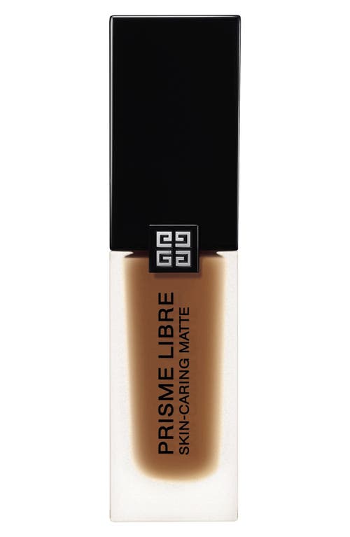 Givenchy Prisme Libre Skin-Caring Matte Foundation in 6-N480 Deep/yellow-Neut Tones at Nordstrom