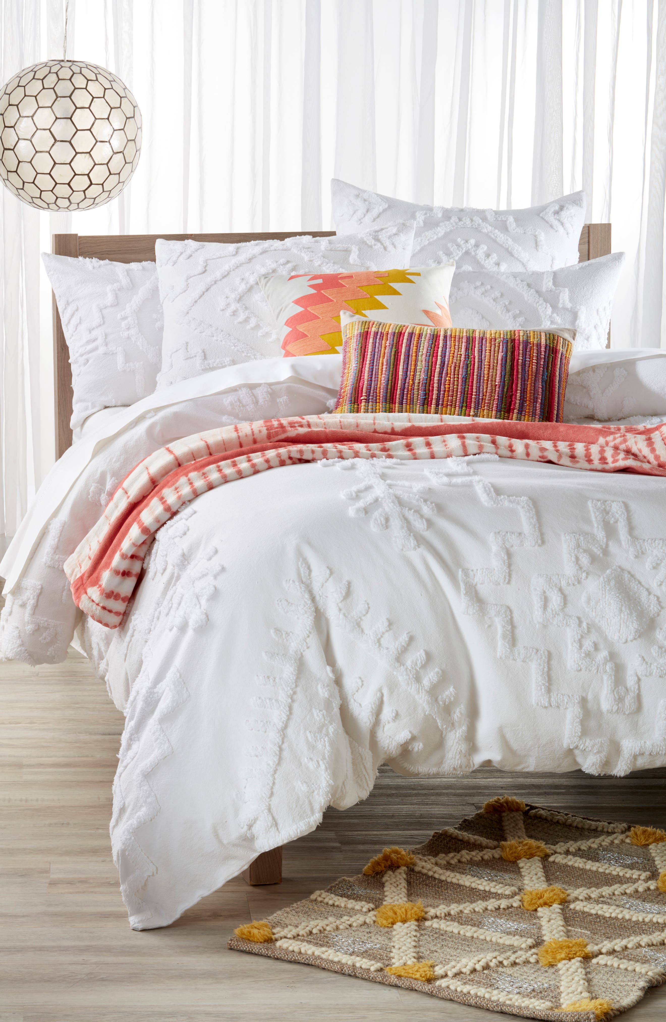 Nordstrom At Home Lima Tufted Duvet Cover Nordstrom