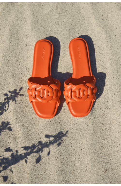 Nordstrom Carolina Slide Sandal In Tan Toffee