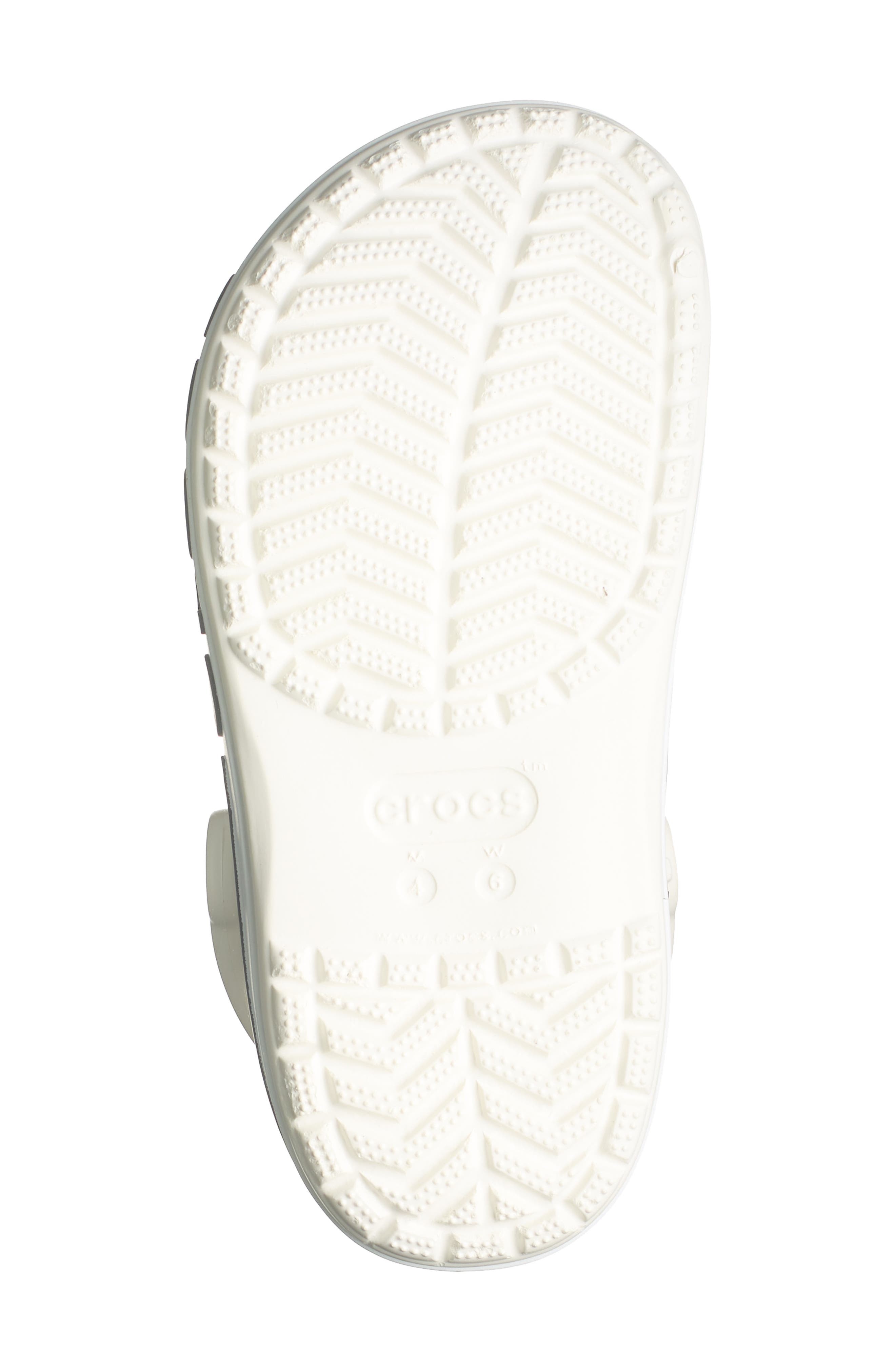 white bayaband crocs