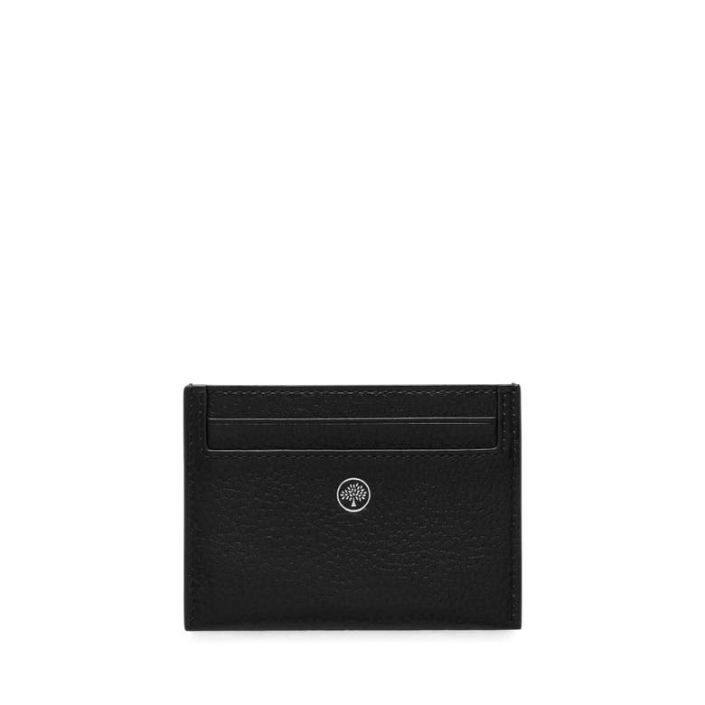 Shop Mulberry Leather Card Case In Black