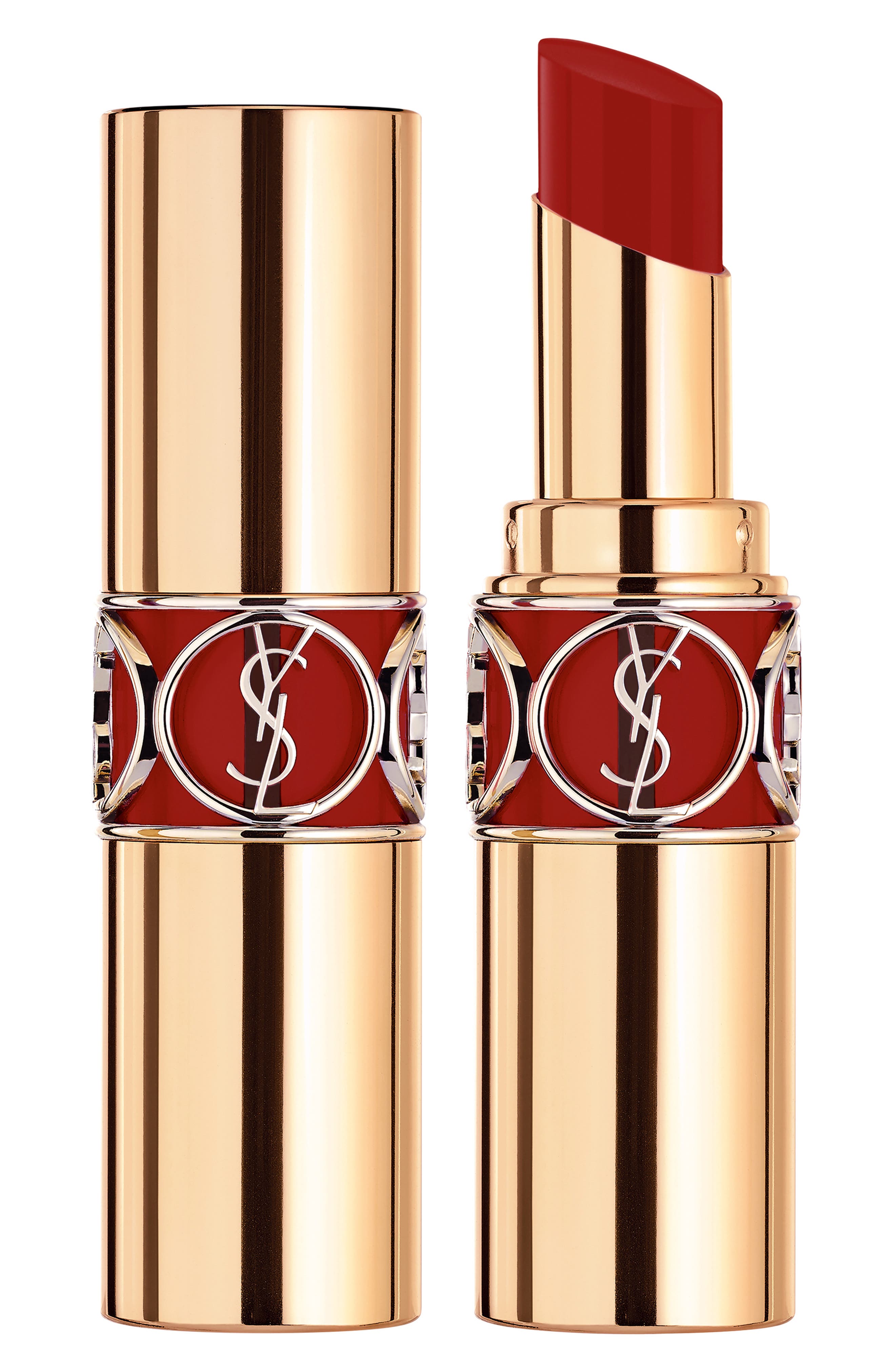 Yves Saint Laurent Rouge Volupte Shine Oil-in-Stick Lipstick Balm in Chili Morroco