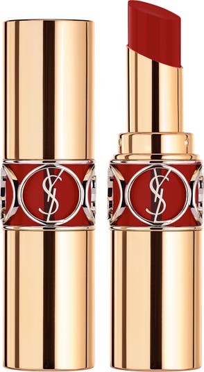 Yves Saint Laurent Rouge Volupte Shine Lipstick Balm #44 MINI TRAVEL Size  YSL 