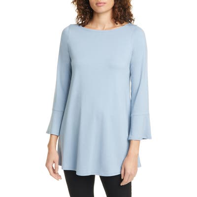 Eileen Fisher Bell Cuff Tunic, Blue