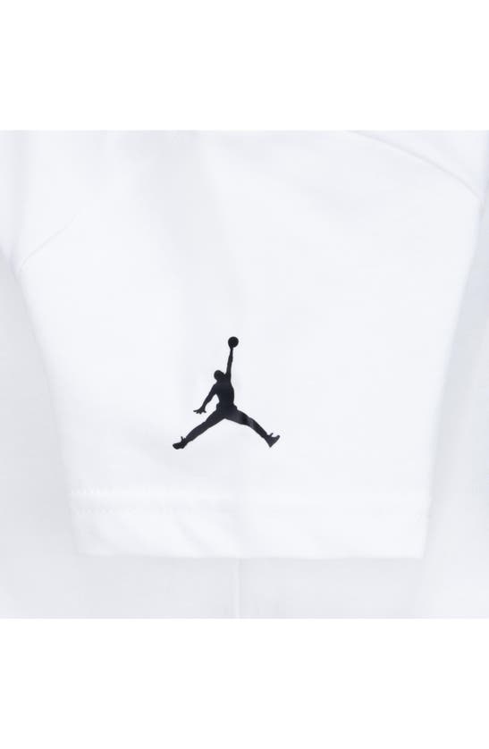 Shop Jordan Kids' Goat Graphic T-shirt In White