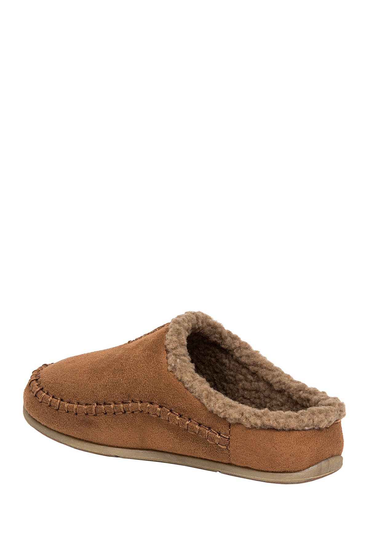 Deer Stags Kids' Slipperooz Lil' Nordic Faux Shearling Lined Slipper In Rust/copper3