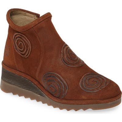 Fly London Cuba Bootie - Brown