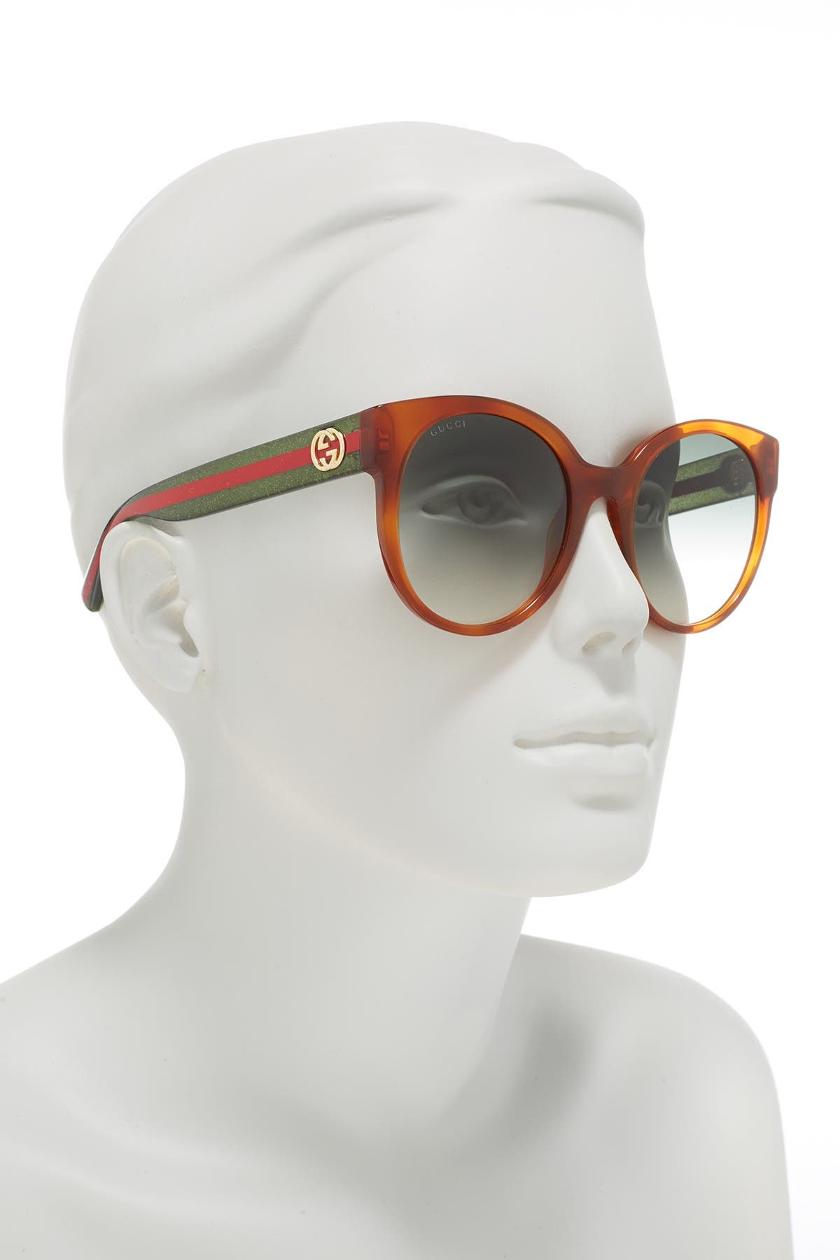 GUCCI | 54mm Round Cat Eye Sunglasses 