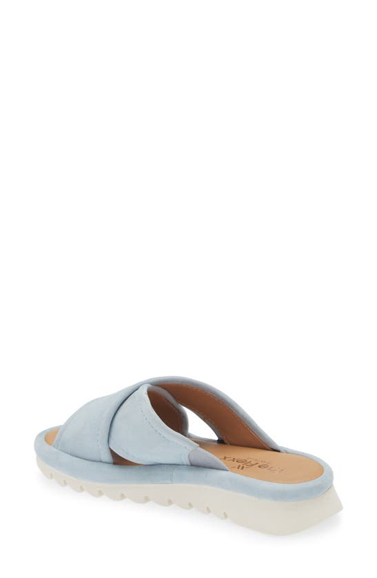 Shop The Flexx Wren Slide Sandal In Cielo