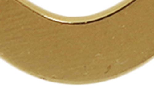 Rebl Oval Hoop Earrings In Gold