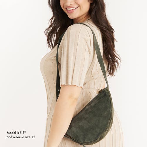 Shop The Sak Tess Sling In Moss Suede